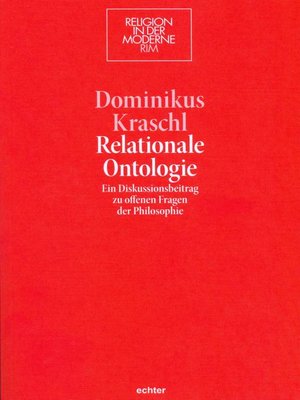 cover image of Relationale Ontologie